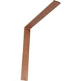 thumbnail image 1 of Ekena Millwork 2"W x 16"D x 16"H Hamilton Steel Bracket, Hammered Copper, 1 of 11
