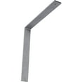 thumbnail image 1 of Ekena Millwork 2"W x 16"D x 16"H Hamilton Steel Bracket, Hammered Light Blue, 1 of 11