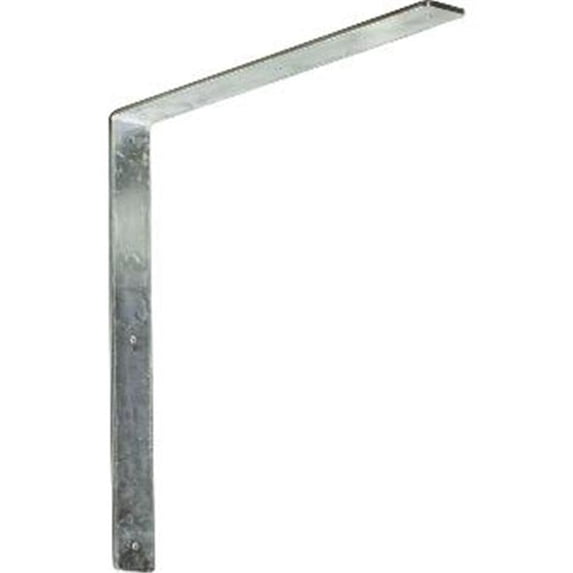Ekena Millwork 2"W x 18"D x 18"H Hamilton Steel Bracket, Unfinished