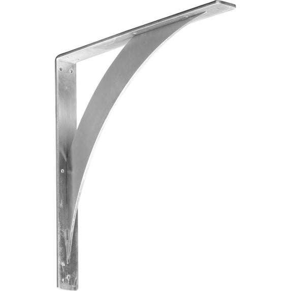 Ekena Millwork 2"W x 18"D x 18"H Legacy Bracket, Steel (2-Pack)