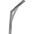 thumbnail image 1 of Ekena Millwork 2"W x 18"D x 18"H Legacy Steel Bracket, Hammered Light Blue, 1 of 13