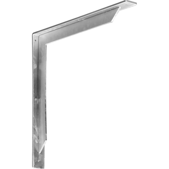 Ekena Millwork 2"W x 18"D x 18"H Stockport Bracket, Steel (6-Pack)