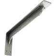 thumbnail image 1 of Ekena Millwork 2"W x 18"D x 6 1/2"H Embrey Steel Bracket, Unfinished, 1 of 12