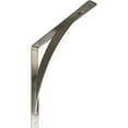 thumbnail image 1 of Ekena Millwork 2"W x 20"D x 20"H Legacy Bracket, Stainless Steel (2-Pack), 1 of 10