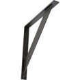 thumbnail image 1 of Ekena Millwork 2"W x 20"D x 20"H Traditional Steel Bracket, Antiqued Silver, 1 of 13