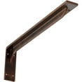 thumbnail image 1 of Ekena Millwork 2"W x 20"D x 6 1/2"H Embrey Steel Bracket, Antiqued Copper, 1 of 11