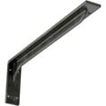 thumbnail image 1 of Ekena Millwork 2"W x 20"D x 6 1/2"H Embrey Steel Bracket, Antiqued Silver, 1 of 11