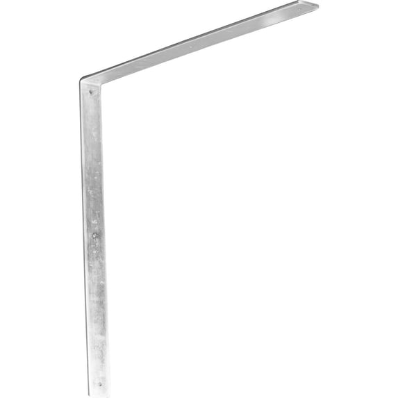 Ekena Millwork 2"W x 24"D x 24"H Hamilton Bracket, Steel (2-Pack)