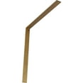 thumbnail image 1 of Ekena Millwork 2"W x 24"D x 24"H Hamilton Steel Bracket, Hammered Gold, 1 of 11