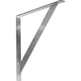 thumbnail image 1 of Ekena Millwork 2"W x 24"D x 24"H Traditional Bracket, Steel (6-Pack), 1 of 10