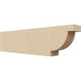 thumbnail image 1 of Ekena Millwork 2"W x 4"H x 16"L Alpine Woodgrain TimberThane Rafter Tail, Primed Tan, 1 of 6