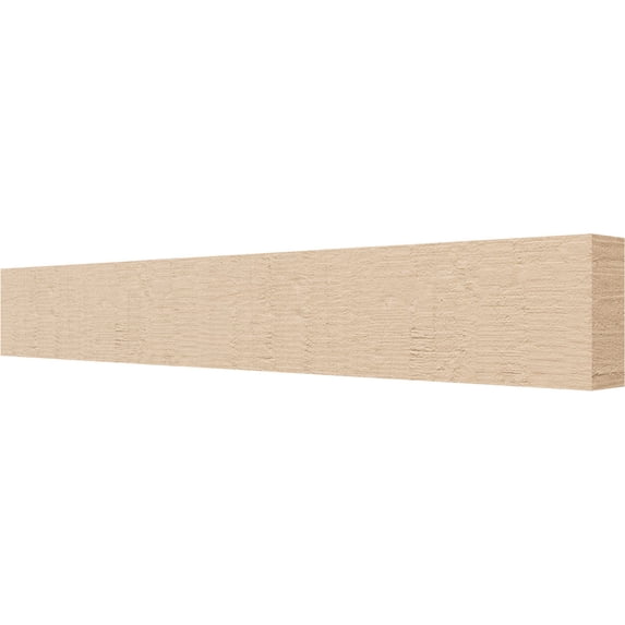 Ekena Millwork 2"W x 4"H x 28"L Block Woodgrain TimberThane Rafter Tail, Primed Tan