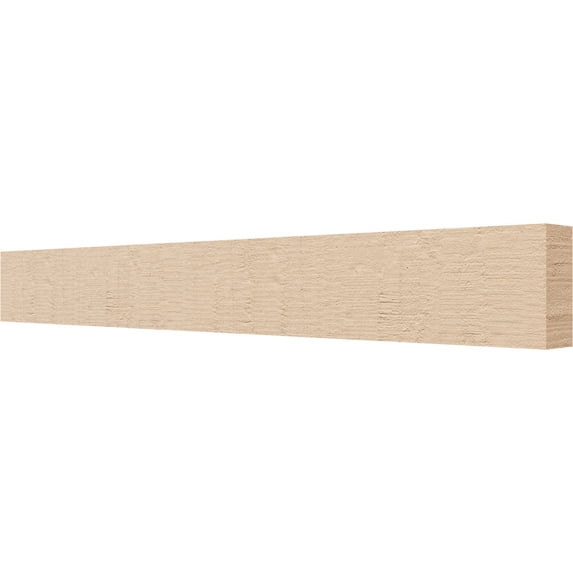 Ekena Millwork 2"W x 4"H x 32"L Block Woodgrain TimberThane Rafter Tail, Primed Tan