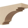 thumbnail image 1 of 2"W x 6"D x 4"H Classic Pescadero Rough Cedar Woodgrain TimberThane Corbel, Primed Tan, 1 of 6