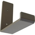thumbnail image 1 of Ekena Millwork 2"W x 6"D x 5 1/2"H Steel Hanging Shelf Bracket, Hammered Brown, 1 of 10