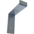 thumbnail image 1 of Ekena Millwork 2"W x 6"D x 6 1/4"H Steel Truss Shelf Bracket, Hammered Light Blue, 1 of 11