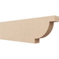 thumbnail image 1 of Ekena Millwork 2"W x 6"H x 20"L Alpine Woodgrain TimberThane Rafter Tail, Primed Tan, 1 of 6