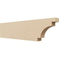 thumbnail image 1 of Ekena Millwork 2"W x 6"H x 24"L Mediterranean Woodgrain TimberThane Rafter Tail, Primed Tan, 1 of 6