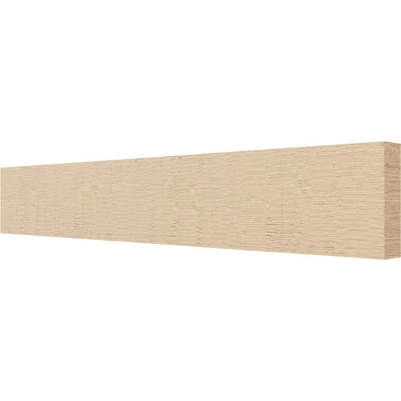 Ekena Millwork 2"W x 6"H x 36"L Block Woodgrain TimberThane Rafter Tail, Primed Tan