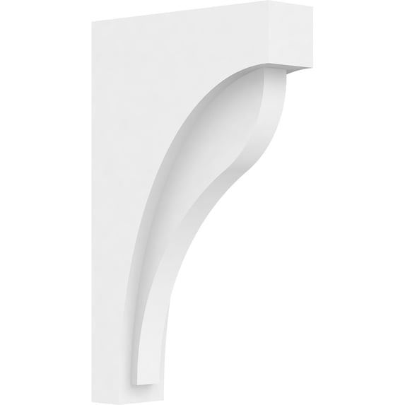 Ekena Millwork 2"W x 7"D x 11 5/8"H Standard Helena Architectural Grade PVC Corbel