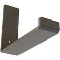 thumbnail image 1 of Ekena Millwork 2"W x 8"D x 6"H Steel Hanging Shelf Bracket, Hammered Dark Bronze, 1 of 10