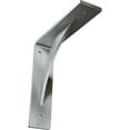 thumbnail image 1 of Ekena Millwork 2"W x 8"D x 8"H Legacy Steel Bracket, Unfinished, 1 of 13