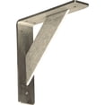 thumbnail image 1 of Ekena Millwork 2"W x 8"D x 8"H Traditional Bracket, Stainless Steel (6-Pack), 1 of 10