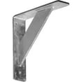 thumbnail image 1 of Ekena Millwork 2"W x 8"D x 8"H Traditional Bracket, Steel (2-Pack), 1 of 10