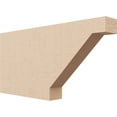 thumbnail image 1 of Ekena Millwork 2"W x 8"H x 16"L Burlington Woodgrain TimberThane Rafter Tail, Primed Tan, 1 of 6
