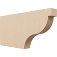 thumbnail image 1 of Ekena Millwork 2"W x 8"H x 16"L Garner Woodgrain TimberThane Rafter Tail, Primed Tan, 1 of 6