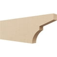 thumbnail image 1 of Ekena Millwork 2"W x 8"H x 24"L Monterey Woodgrain TimberThane Rafter Tail, Primed Tan, 1 of 6