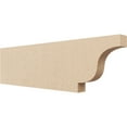 thumbnail image 1 of Ekena Millwork 2"W x 8"H x 28"L Newport Woodgrain TimberThane Rafter Tail, Primed Tan, 1 of 6