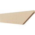 thumbnail image 1 of Ekena Millwork 2"W x 8"H x 32"L Concord Woodgrain TimberThane Rafter Tail, Primed Tan, 1 of 6