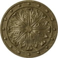 thumbnail image 1 of Ekena Millwork 20 1/2"OD x 1 1/2"P Foster Acanthus Leaf Ceiling Medallion (Fits Canopies up to 2 1/4"), Hand-Painted Mississippi Mud Crackle, 1 of 6