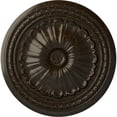 thumbnail image 1 of Ekena Millwork 20 1/2"OD x 1 7/8"P Alexa Ceiling Medallion (Fits Canopies up to 2 7/8"), Hand-Painted Stone Hearth Crackle, 1 of 6