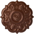 thumbnail image 1 of Ekena Millwork 20 1/4"OD x 1 1/2"P Deria Ceiling Medallion (Fits Canopies up to 6"), Hand-Painted Copper Penny, 1 of 6