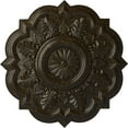 thumbnail image 1 of Ekena Millwork 20 1/4"OD x 1 1/2"P Deria Ceiling Medallion (Fits Canopies up to 6"), Hand-Painted Stone Hearth Crackle, 1 of 6