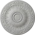 thumbnail image 1 of Ekena Millwork 20 1/4"OD x 1 1/2"P Lunel Ceiling Medallion (Fits Canopies up to 3 3/4"), Hand-Painted Frost, 1 of 6