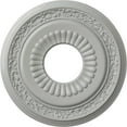thumbnail image 1 of Ekena Millwork 20 5/8"OD x 6 1/4"ID x 1 3/8"P Lauren Ceiling Medallion (Fits Canopies up to 6 1/4"), Hand-Painted Frost, 1 of 6