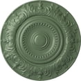 thumbnail image 1 of Ekena Millwork 20 7/8"OD x 1 1/4"P Biddix Ceiling Medallion (Fits Canopies up to 7 1/2"), Hand-Painted Athenian Green, 1 of 7