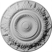 Ekena Millwork 20 7/8"OD x 1 1/4"P Biddix Ceiling Medallion (Fits Canopies up to 7 1/2")