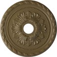 thumbnail image 1 of Ekena Millwork 20 7/8"OD x 3 5/8"ID x 1 5/8"P Palmetto Ceiling Medallion (Fits Canopies up to 5"), Hand-Painted Mississippi Mud, 1 of 7