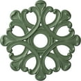 thumbnail image 1 of Ekena Millwork 20 7/8"OD x 3 5/8"ID x 1"P Angel Ceiling Medallion (Fits Canopies up to 4 3/8"), Hand-Painted Athenian Green, 1 of 7