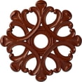 thumbnail image 1 of Ekena Millwork 20 7/8"OD x 3 5/8"ID x 1"P Angel Ceiling Medallion (Fits Canopies up to 4 3/8"), Hand-Painted Firebrick, 1 of 7