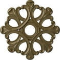 thumbnail image 1 of Ekena Millwork 20 7/8"OD x 3 5/8"ID x 1"P Angel Ceiling Medallion (Fits Canopies up to 4 3/8"), Hand-Painted Mississippi Mud, 1 of 7