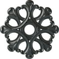 thumbnail image 1 of Ekena Millwork 20 7/8"OD x 3 5/8"ID x 1"P Angel Ceiling Medallion (Fits Canopies up to 4 3/8"), Hand-Painted Pewter, 1 of 7