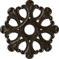 thumbnail image 1 of Ekena Millwork 20 7/8"OD x 3 5/8"ID x 1"P Angel Ceiling Medallion (Fits Canopies up to 4 3/8"), Hand-Painted Stone Hearth Crackle, 1 of 7