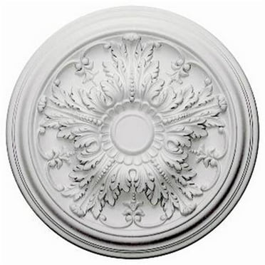 Ekena Millwork 20"OD x 1 1/2"P Damon Ceiling Medallion (Fits Canopies up to 3 3/8")