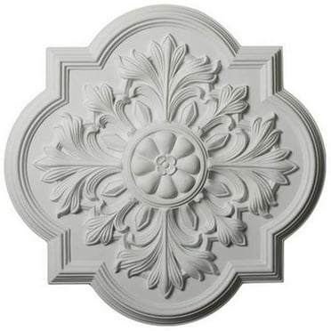 Ekena Millwork 20"OD x 1 3/4"P Bonetti Ceiling Medallion (Fits Canopies up to 5 1/8")