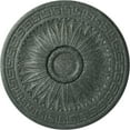 thumbnail image 1 of Ekena Millwork 20"OD x 1 3/8"P Randee Ceiling Medallion (Fits Canopies up to 3 7/8"), Hand-Painted Athenian Green Crackle, 1 of 6